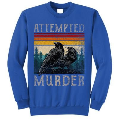 Attempted Murder Crows & Poe Sweatshirt