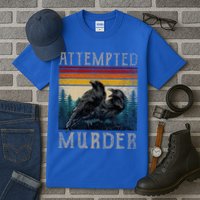 Attempted Murder Crows & Poe Tall T-Shirt