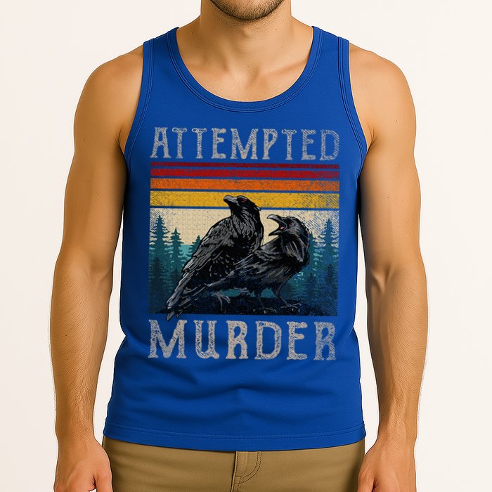 Attempted Murder Crows & Poe Tank Top