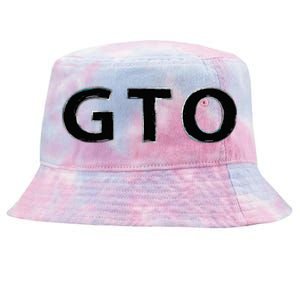 American Muscle Cars Classic Gto Car Culture Car Guys Tie-Dyed Bucket Hat