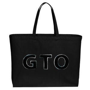 American Muscle Cars Classic Gto Car Culture Car Guys Cotton Canvas Jumbo Tote