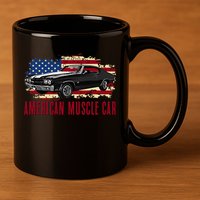 American Muscle Car 11oz C Handle Ceramic Mug