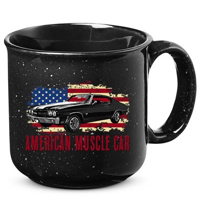 American Muscle Car 15oz Campfire Ceramic Mug