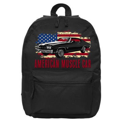 American Muscle Car 16 in Basic Backpack