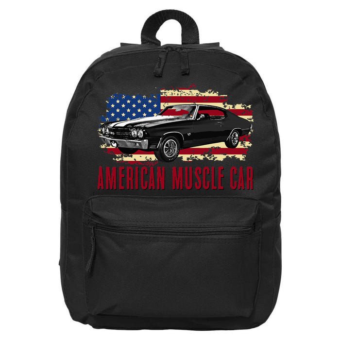 American Muscle Car 16 in Basic Backpack