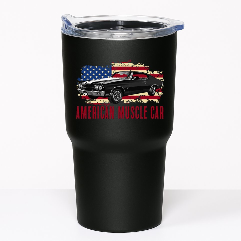 American Muscle Car Tumbler