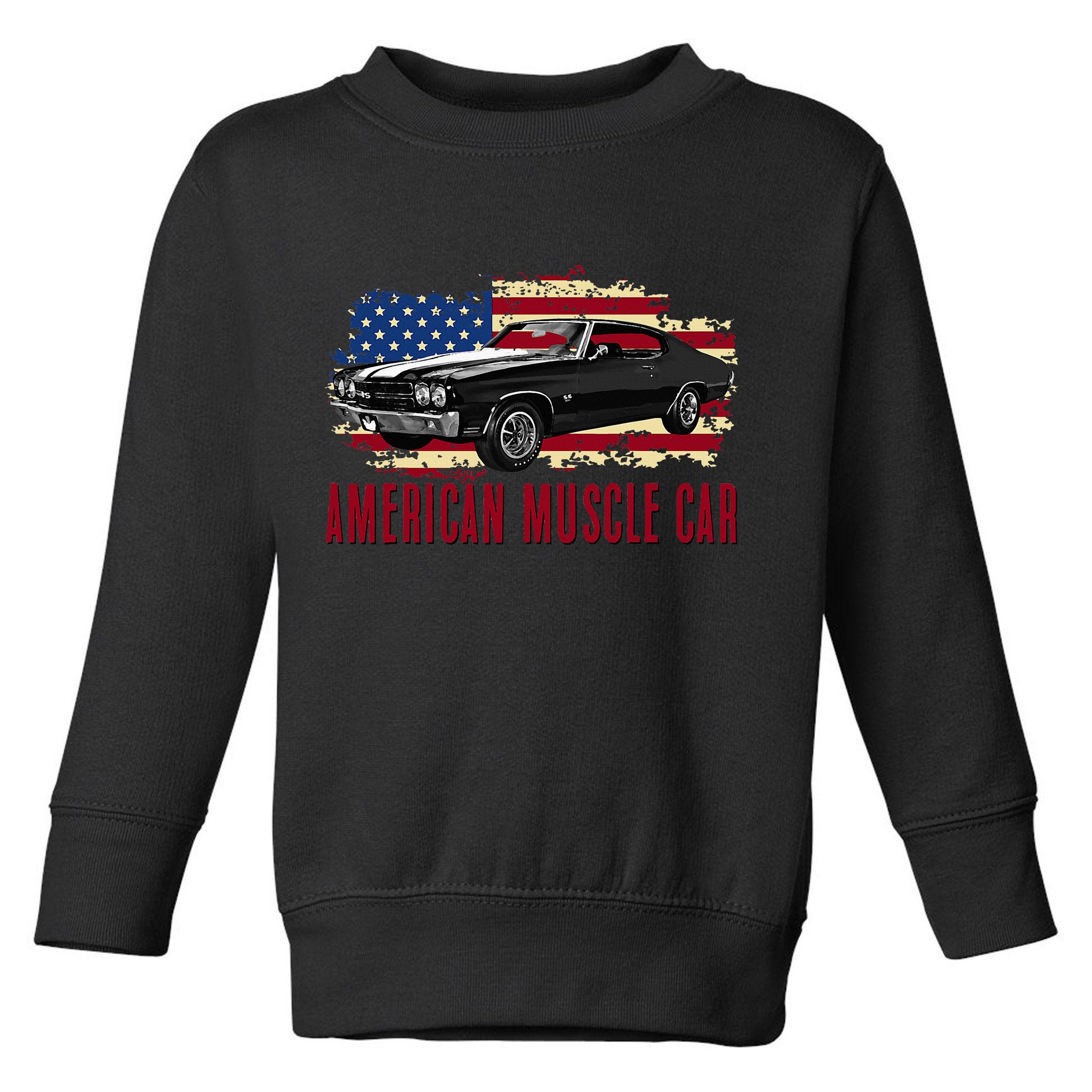 American Muscle Car Toddler Sweatshirt
