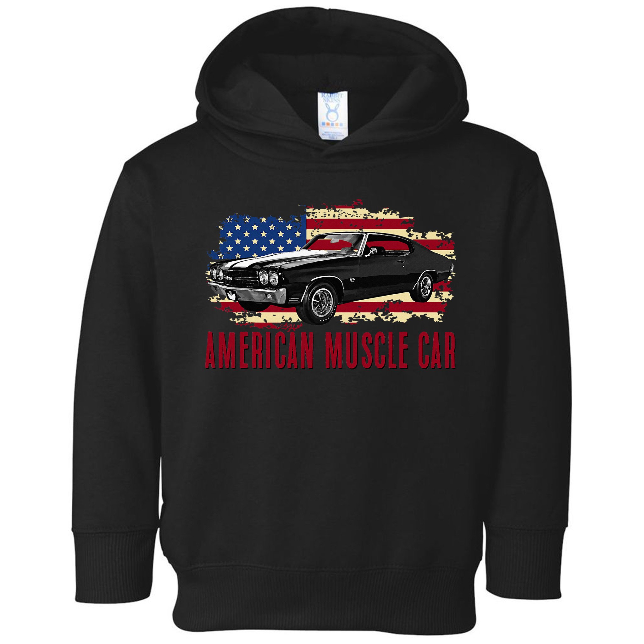American Muscle Car Toddler Hoodie
