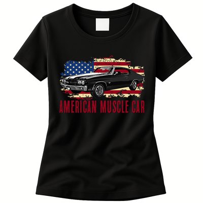 American Muscle Car Womens T-Shirt