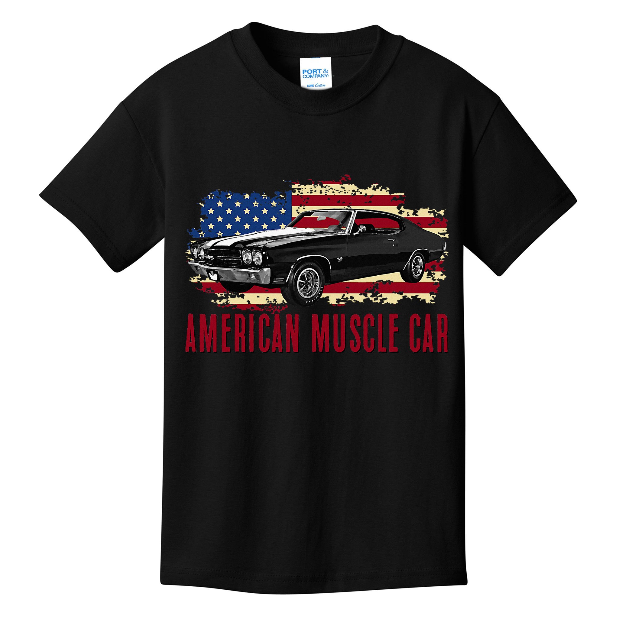 American Muscle Car Kids T-Shirt