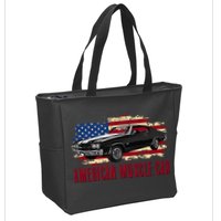American Muscle Car Zip Tote Bag