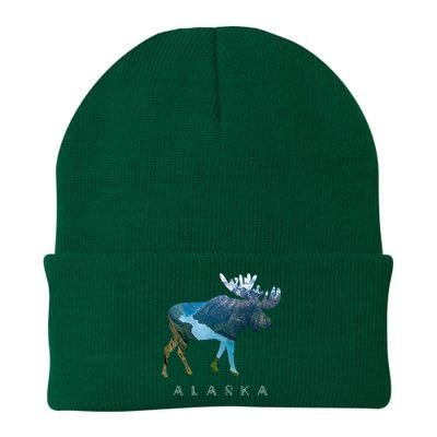 Alaska Moose Chugach National Forest State Park Souvenir Knit Cap Winter Beanie