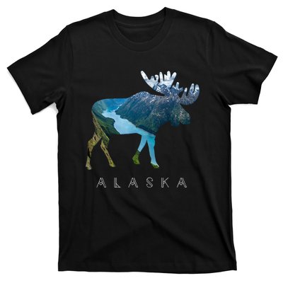 Alaska Moose Chugach National Forest State Park Souvenir T-Shirt