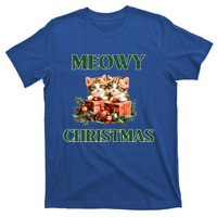 Adorable Meowy Christmas Xmas Holiday Kitty Kittens Gift T-Shirt