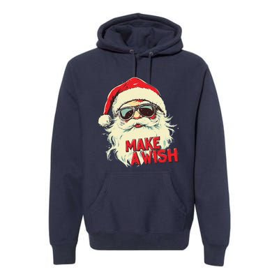 A Merry Christmas Begins With Santa’S Wishful Speech Premium Hoodie