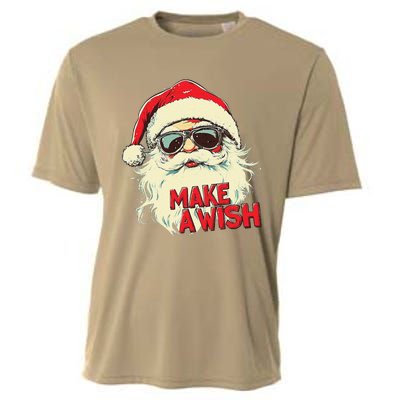 A Merry Christmas Begins With Santa’S Wishful Speech Cooling Performance Crew T-Shirt