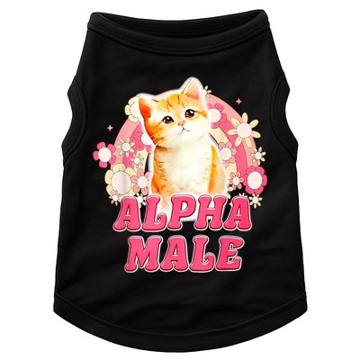 Alpha Male Cat Kitten Funny Doggie Tank