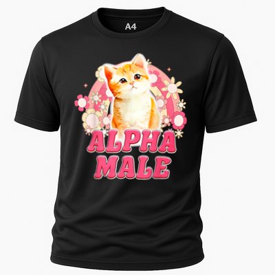 Alpha Male Cat Kitten Funny Performance Shirt