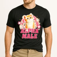 Alpha Male Cat Kitten Funny Cooling Performance Crew T-Shirt