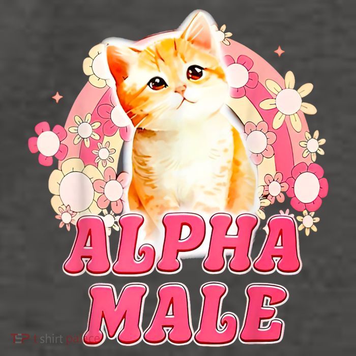 Alpha Male Cat Kitten Funny Vector Backpack
