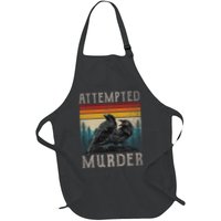 Attempted Murder Crows & Edgar Allen Poe Apron