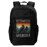 Attempted Murder Crows & Edgar Allen Poe Backpack