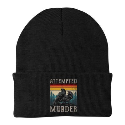 Attempted Murder Crows & Edgar Allen Poe Beanie