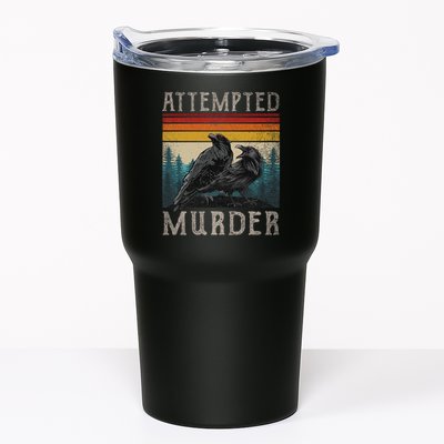 Attempted Murder Crows & Edgar Allen Poe Tumbler