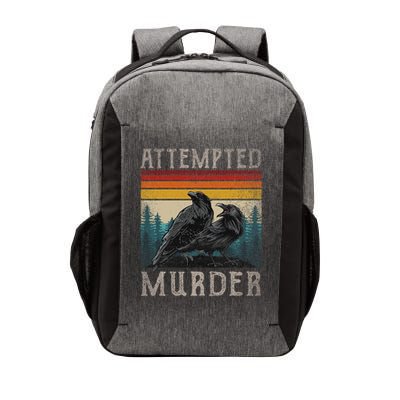 Attempted Murder Crows & Edgar Allen Poe Vector Backpack