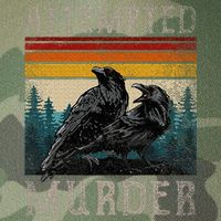 Attempted Murder Crows Legacy Tie Dye Trucker Hat