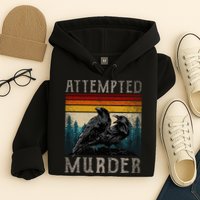Attempted Murder Crows Hoodie