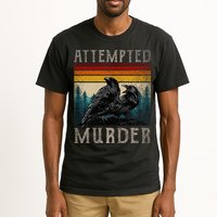 Attempted Murder Crows Tall T-Shirt