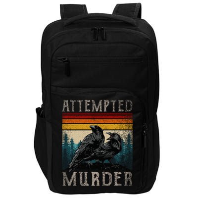 Attempted Murder Crows Impact Tech Backpack