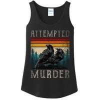 Attempted Murder Crows Ladies Essential Tank