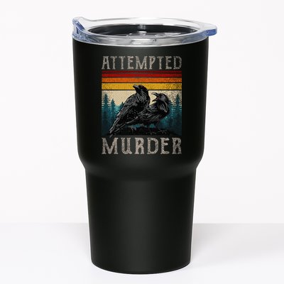 Attempted Murder Crows Tumbler
