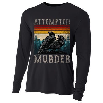 Attempted Murder Crows Cooling Performance Long Sleeve Crew