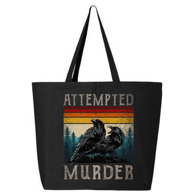 Attempted Murder Crows 25L Jumbo Tote