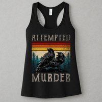 Attempted Murder Crows Womens Tank Top