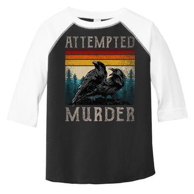Attempted Murder Crows Toddler Fine Jersey T-Shirt