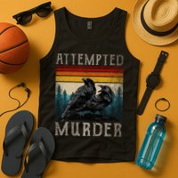 Attempted Murder Crows Tank Top