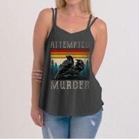 Attempted Murder Crows Women's Strappy Tank