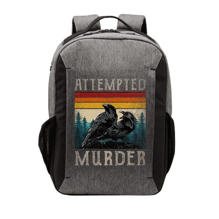 Attempted Murder Crows Vector Backpack