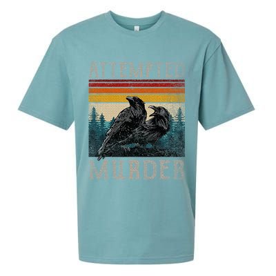 Attempted Murder Crows Sueded Cloud Jersey T-Shirt