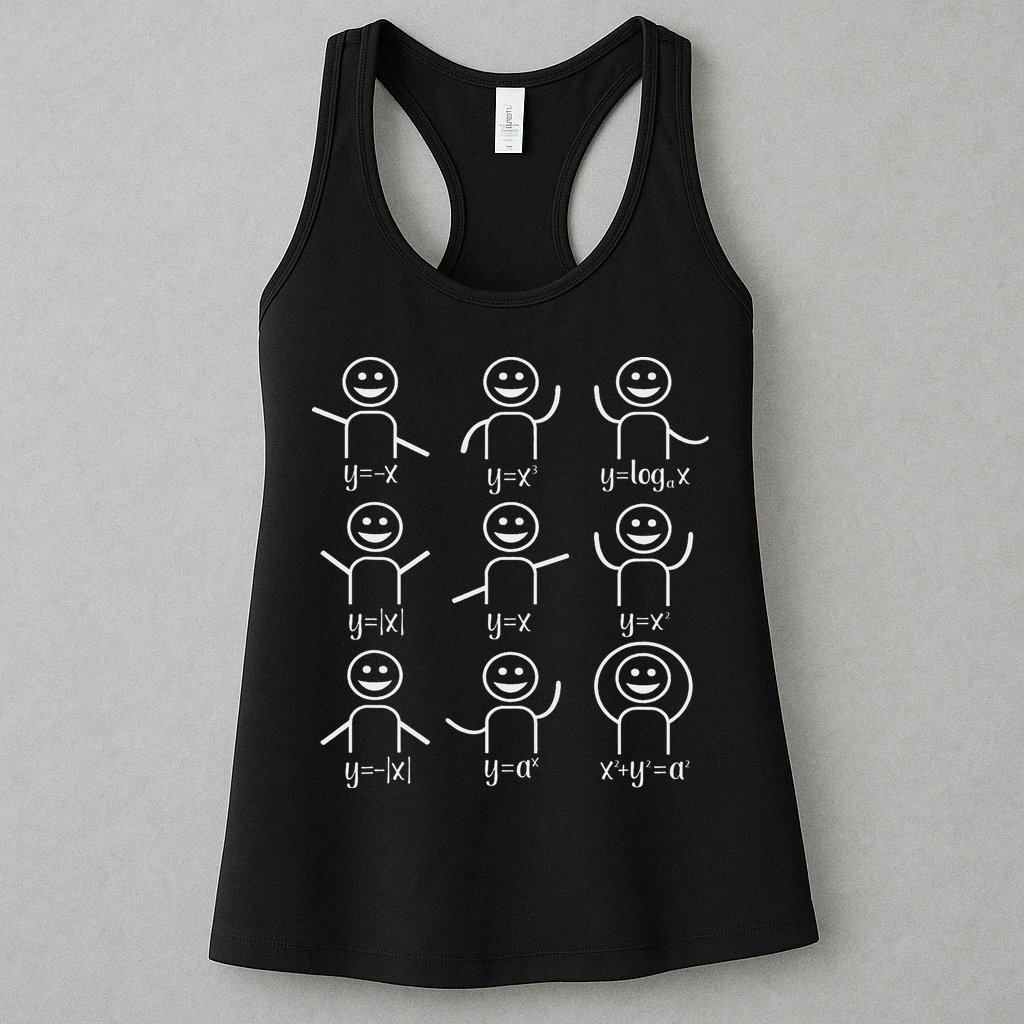 Algebra Maths Dance Maths Teacher Womens Tank Top