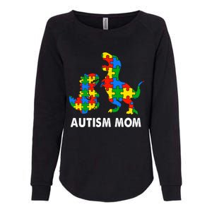 Autism Mom Dinosaur Lovers Dino Mommy Mama Autism Awareness Funny Gift Womens California Wash Sweatshirt