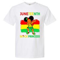 Afro Melanin Dabbing Girl Black Princess Juneteenth Garment-Dyed Heavyweight T-Shirt