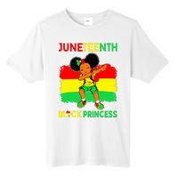 Afro Melanin Dabbing Girl Black Princess Juneteenth Tall Fusion ChromaSoft Performance T-Shirt