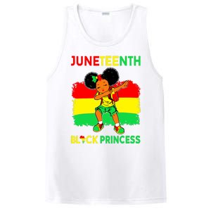 Afro Melanin Dabbing Girl Black Princess Juneteenth PosiCharge Competitor Tank