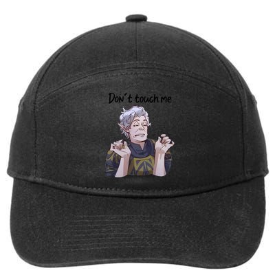 Astarion Meme DonT Touch Me Game Lover Gamer 7-Panel Snapback Hat