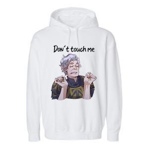 Astarion Meme DonT Touch Me Game Lover Gamer Garment-Dyed Fleece Hoodie